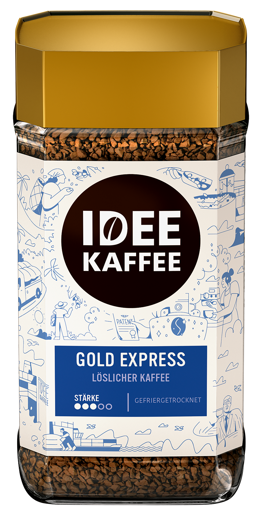 Idee Kaffee gold 200g pikakahvi