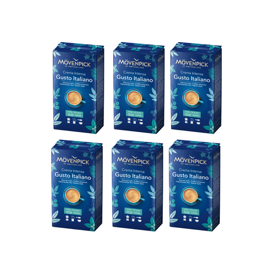 Mövenpick Gusto Italiano jauhettuna - Säästöpakkaus 6x 250g